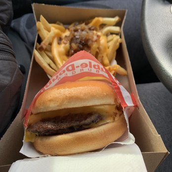 In-N-Out Burger - Plain double double, animal style fry no spread - Burgers Near Me - Keizer, Oregon