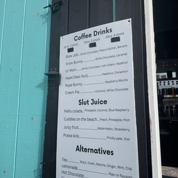 Beanies Bikini Barista - Menu - Coffee & Tea Near Me - Portland, Oregon Beanies Bikini Barista - Menu - Coffee & Tea Near Me - Portland, Oregon