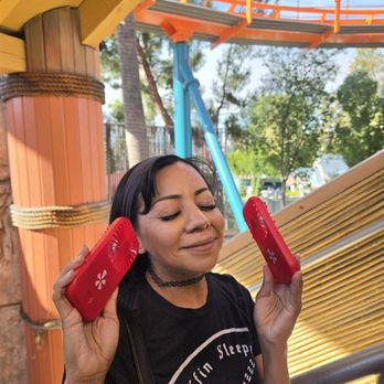 Goliath - V all swagged out with Yelp shit - Amusement Parks Near Me - Valencia, California Goliath - V all swagged out with Yelp shit - Amusement Parks Near Me - Valencia, California