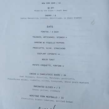 Marlena - Happy Hour Menu - Food - Coffee & Tea Near Me - Long Beach, California