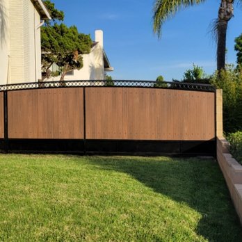 Pc Fabrications - Custom made iron gate with wood - Metal Fabricators Near Me Pc Fabrications - Custom made iron gate with wood - Metal Fabricators Near Me