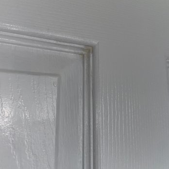 Dirgos Home Remodeling - All doors were poorly painted. - Handyman Near Me Dirgos Home Remodeling - All doors were poorly painted. - Handyman Near Me