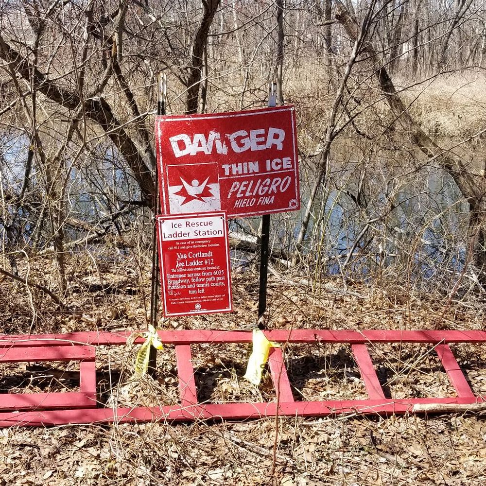 Van Cortlandt Park  - Ice Rescue Ladder Station - Parks Near Me - Bronx, New York