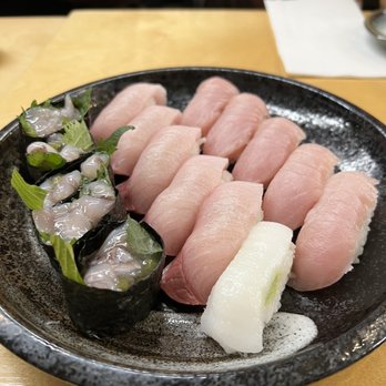 Sushi By Yuji - Tako wasa, hamachi, tuna - Japanese Near Me - Vancouver, British Columbia Sushi By Yuji - Tako wasa, hamachi, tuna - Japanese Near Me - Vancouver, British Columbia