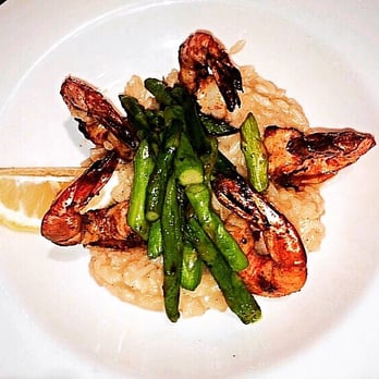 Bazille at Nordstrom - The Shrimp Asparagus Risotto - New American Near Me - Jacksonville, Florida