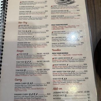 Zab Bite - Menu July 2026 - Thai Near Me - Vancouver, British Columbia