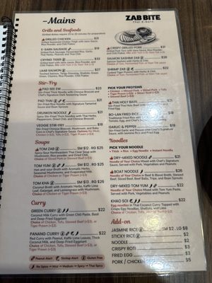 Menu photo 2 Zab Bite Vancouver, BC
