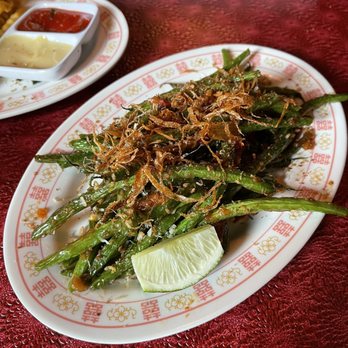 Oma's Hideaway - Blistered green beans - Asian Fusion Near Me - Portland, Oregon Oma's Hideaway - Blistered green beans - Asian Fusion Near Me - Portland, Oregon