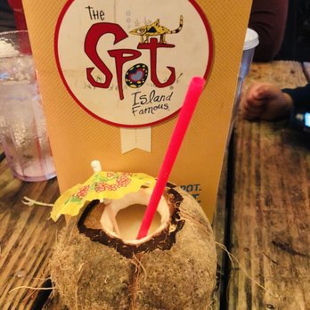 The Spot - Pina colada! Just amazing. - Burgers Near Me - Galveston, Texas The Spot - Pina colada! Just amazing. - Burgers Near Me - Galveston, Texas