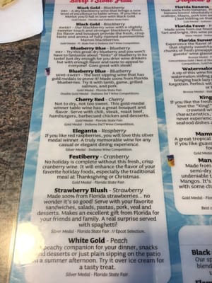 Menu photo 7 Florida Orange Groves Winery South Pasadena, FL Menu photo 7 Florida Orange Groves Winery South Pasadena, FL