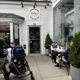 Exterior photo of Dolce Italian Cafe - New Canaan, Connecticut Exterior photo of Dolce Italian Cafe - New Canaan, Connecticut