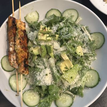 Maplewood Kitchen and Bar - Goddess greens w/ salmon skewers - Breakfast & Brunch Near Me - Cincinnati, Ohio Maplewood Kitchen and Bar - Goddess greens w/ salmon skewers - Breakfast & Brunch Near Me - Cincinnati, Ohio