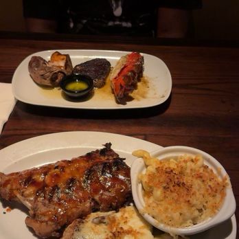 LongHorn Steakhouse - 6 6oz. Flo's Filet with 4oz. Lobster Tail 9oz. Parmesan Crusted Chicken with Half-Rack Baby Back Ribs - Steakhouses Near Me - Yonkers, New York LongHorn Steakhouse - 6 6oz. Flo's Filet with 4oz. Lobster Tail 9oz. Parmesan Crusted Chicken with Half-Rack Baby Back Ribs - Steakhouses Near Me - Yonkers, New York