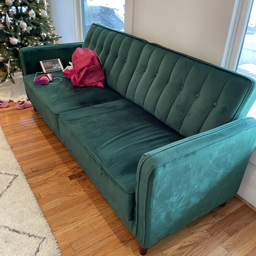 Comfy waiting area Comfy waiting area