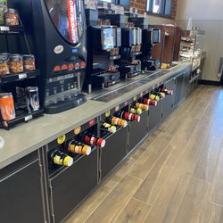Spiffy new coffee station