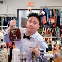 Glossy - Our bartender for the day! He was great!