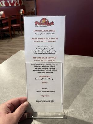 Menu photo 2 Pizza Rock Brandon, FL