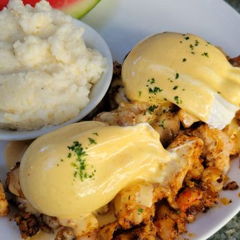 Sun Garden Cafe - Cajun seafood benedict - Breakfast & Brunch Near Me - Sarasota, Florida
