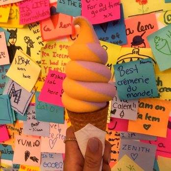 Ca Lem - Taro and passionfruit - Ice Cream & Frozen Yogurt Near Me - Montreal, Quebec