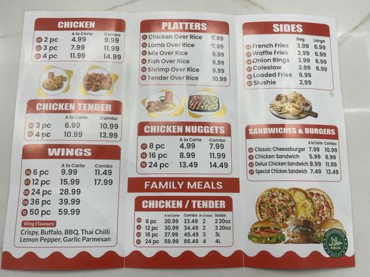 Menu photo 1 Texas Hot Chicken and Wings Queens, NY Menu photo 1 Texas Hot Chicken and Wings Queens, NY