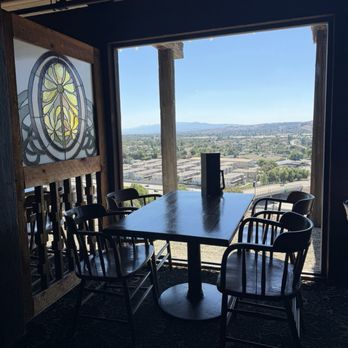 Pomona Valley Mining Co - Interior seating with a view - New American Near Me - Pomona, California Pomona Valley Mining Co - Interior seating with a view - New American Near Me - Pomona, California