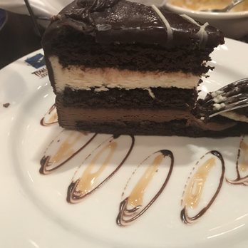 Texas de Brazil - The yummy chocolate cheese cake type dessert - Brazilian Near Me - Fairfax, Virginia