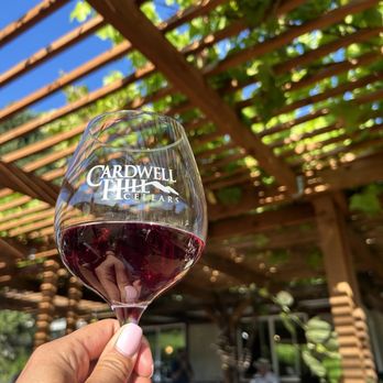 Cardwell Hill Cellars - Vine covered patio - Wineries Near Me - Philomath, Oregon