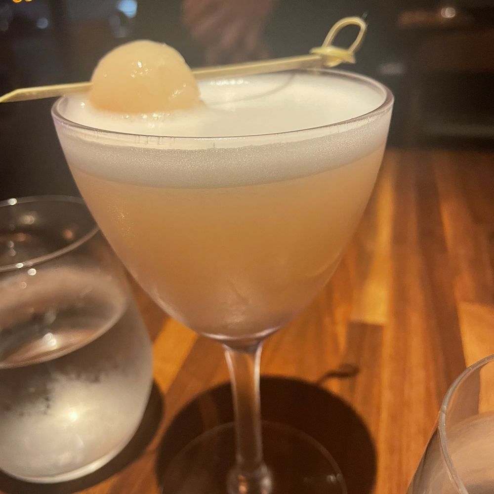 Lychee martini Lychee martini