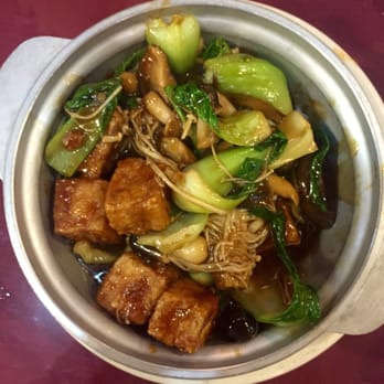 Asian Cuisine - Veggie clay pot - tasty crispy tofu - Asian Fusion Near Me - Tulsa, Oklahoma
