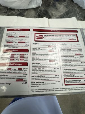 Menu photo 3 Beef Daddy’s Macomb, MI