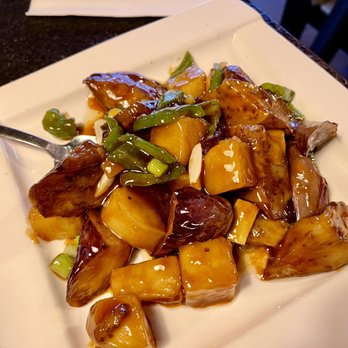 DJ Kitchen - Eggplant peppers and potatoes - Szechuan Near Me - Philadelphia, Pennsylvania DJ Kitchen - Eggplant peppers and potatoes - Szechuan Near Me - Philadelphia, Pennsylvania