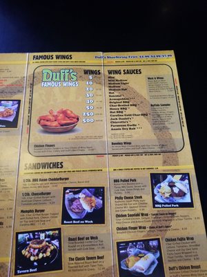 Menu photo 2 Duff's Famous Wings Buffalo, NY