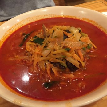 Paik's Noodle - Spicy Seafood Noodles - Korean Near Me - Carrollton, Texas