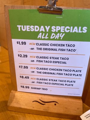 Menu photo 3 Rubio's Coastal Grill Bakersfield, CA