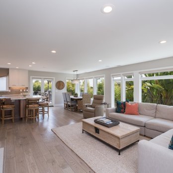 Ed Cuming Custom Homes - Major remodel modernized this beachside home with a focus on entertainment and bringing the outdoors in - General Contractors Near Me - Arroyo Grande, California