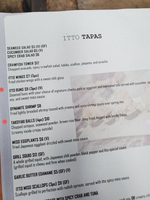 Menu photo 6 Itto Ramen Bar & Tapas Asheville, NC Menu photo 6 Itto Ramen Bar & Tapas Asheville, NC