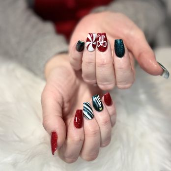 Luxe Nails And Spa - Christmas nails ideas - Nail Salons Near Me - Hartville, Ohio Luxe Nails And Spa - Christmas nails ideas - Nail Salons Near Me - Hartville, Ohio
