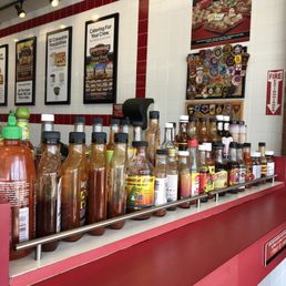 Hot sauce bar Hot sauce bar