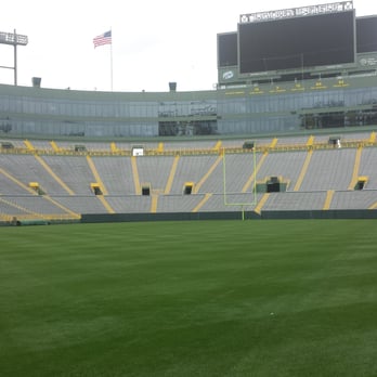 Lambeau Field - Field level. - Stadiums & Arenas Near Me - Green Bay, Wisconsin