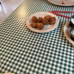 Twin Lakes Catfish Kitchen - Hush puppies, yum.