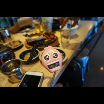Dolpan Seoul BBQ - Owner teaching us how to make somaek (soju w/ beer) with this device! - Korean Near Me - Richmond, British Columbia