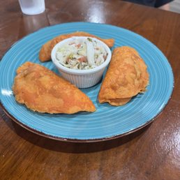 Pastelitos and Curtido Pastelitos and Curtido