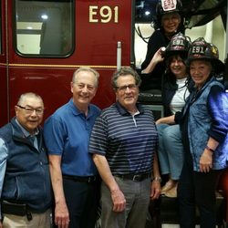 Livermore Pleasanton Fire Department - Fire Truck + guests