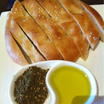 Bursa - Complimentary bread w/ olive oil and spice - Middle Eastern Near Me - San Francisco, California