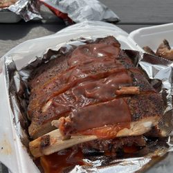 Bee's BBQ ribs