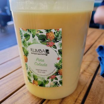 Rumba - Pina colada to go - Caribbean Near Me - Hampton Bays, New York