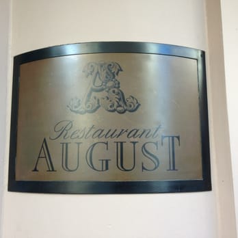 Restaurant August - Sign - New American Near Me - New Orleans, Louisiana Restaurant August - Sign - New American Near Me - New Orleans, Louisiana