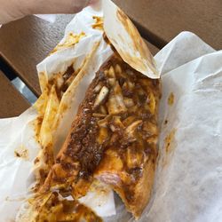Parky's Hot Dogs - Ok I had a couple of bites already cuz I was hungry.