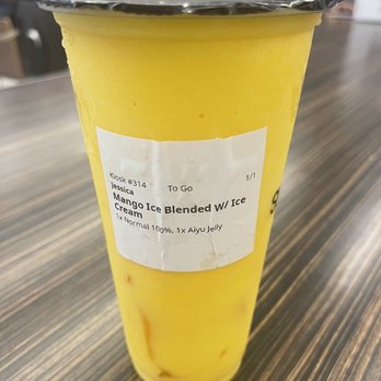 Sharetea - Mango Ice Blended with Ice Cream - Coffee & Tea Near Me - San Francisco, California Sharetea - Mango Ice Blended with Ice Cream - Coffee & Tea Near Me - San Francisco, California