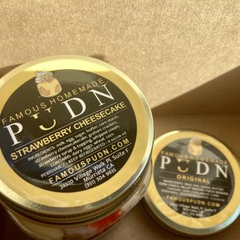 Famous Pudn - PUDN Strawberry Cheesecake - Desserts Near Me - Murrieta, California Famous Pudn - PUDN Strawberry Cheesecake - Desserts Near Me - Murrieta, California